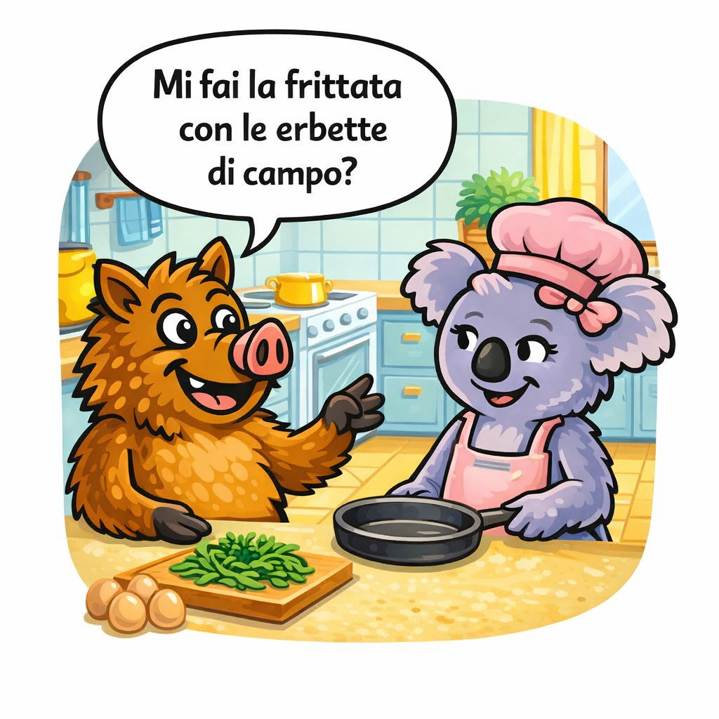 La frittata - vignetta 1