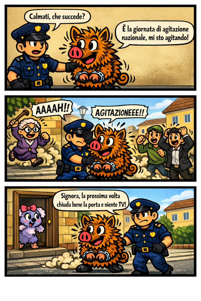 Agitazione nazionale - vignetta 3