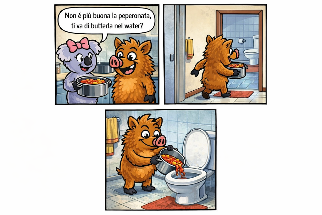 I peperoni - vignetta 1