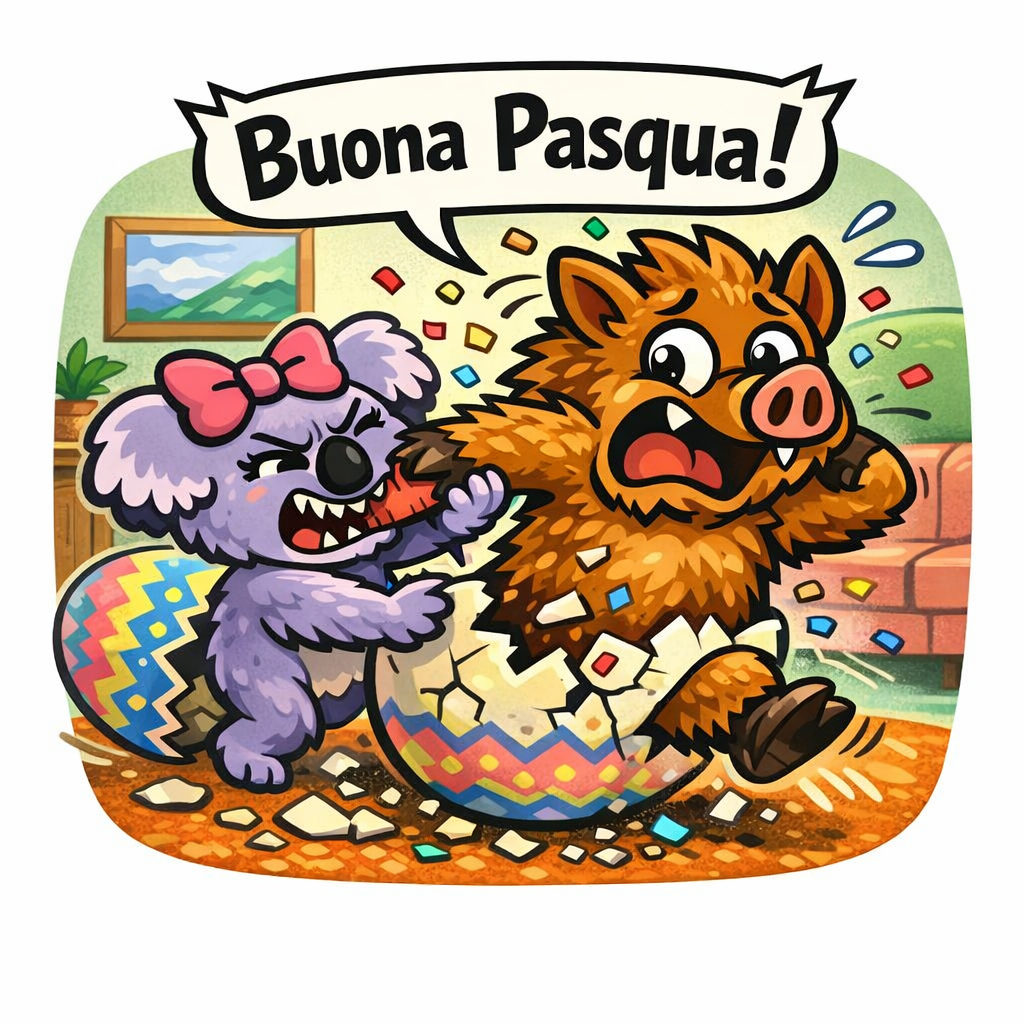 Buona Pasqua 2026 - vignetta 2