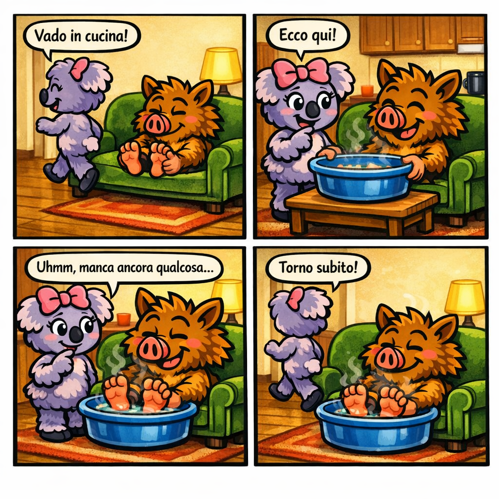 Il pediluvio - vignetta 2