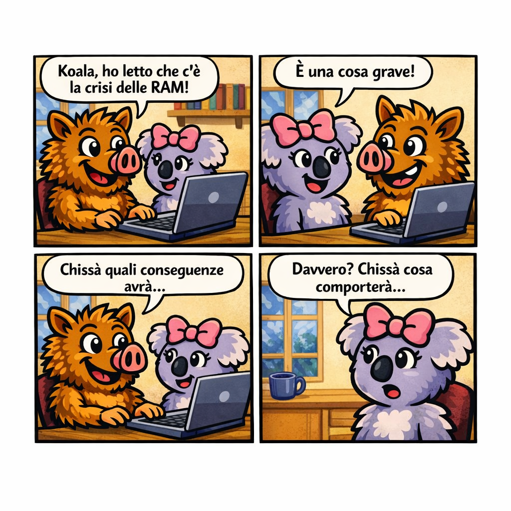 La crisi delle RAM - vignetta 1